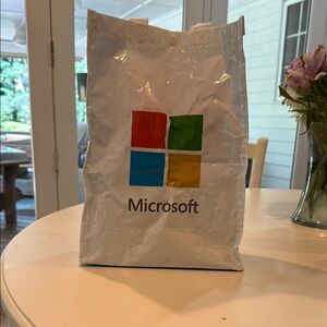 Microsoft Multicolor Logo Bag